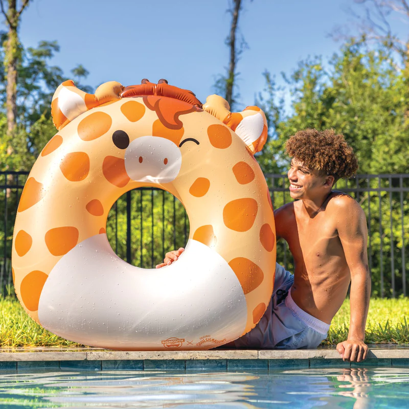Big Mouth Squishmallows Gary the Giraffe Pool Float - Image 5