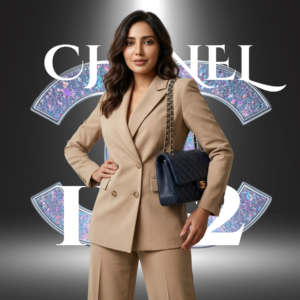 Chanel Classic 11.12 Handbag (Lambskin & Gold-Tone Metal Dark Blue)